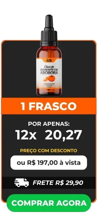 Frasco de Gota Prost, suplemento natural para iniciar o cuidado com a saúde da próstata e melhorar o bem-estar urinário